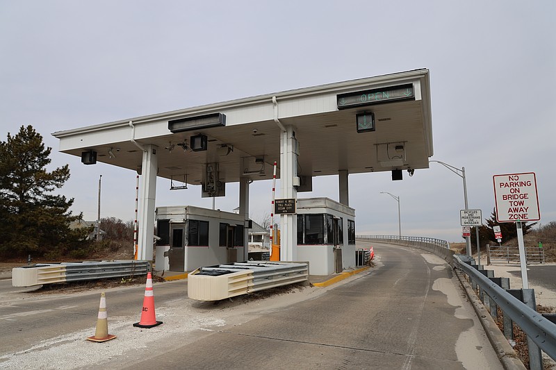 Ocean City-Longport Bridge toll plaza