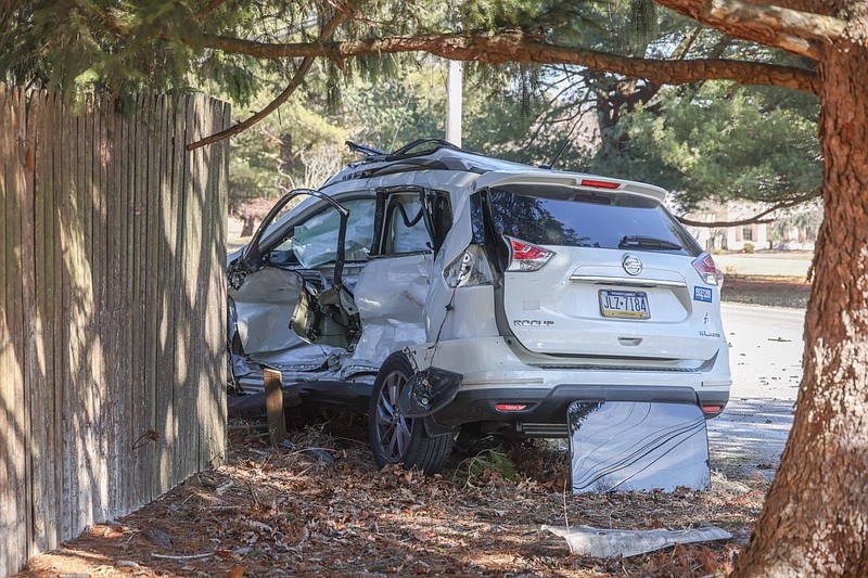 Expect significant traffic delays in the area after a man had to be transported to the hospital after crashing his car.