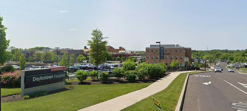 Doylestown Hospital (Credit: Google Maps Street View)