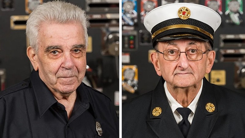 Rocky Capobianco, left, and William Patterson. (Credit: Ted Hodgins/Perkiomen Township Fire Co.)