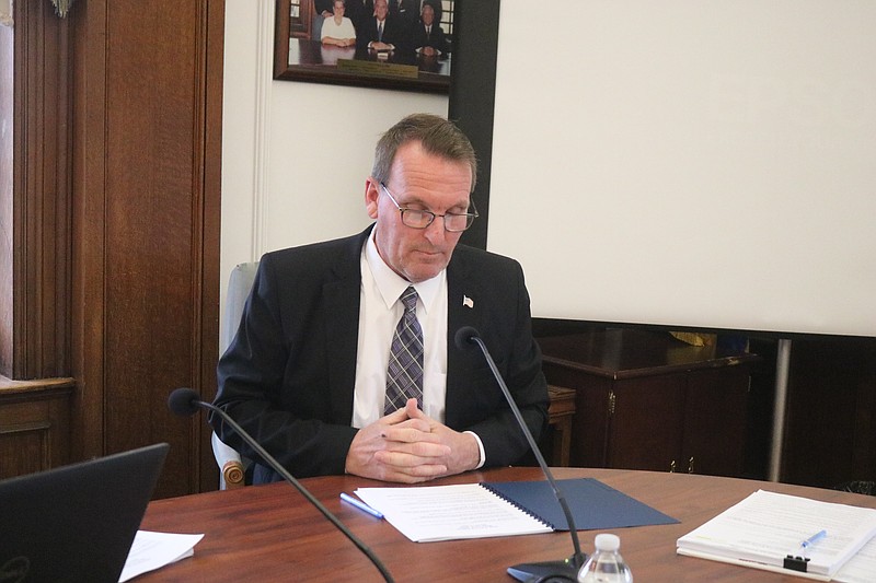 Mayor Jay Gillian delivers his State of the City address.