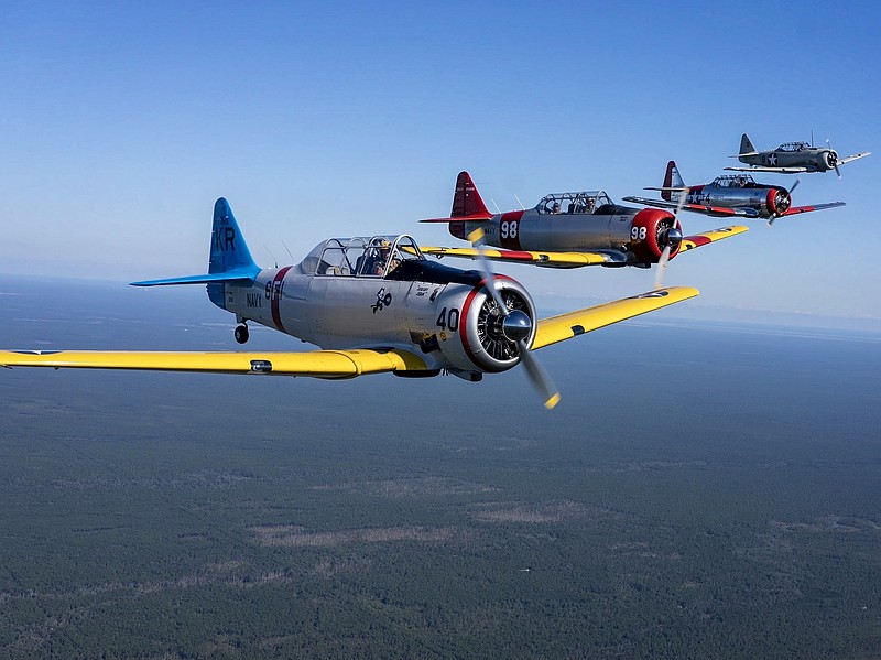 The Jersey Jerks four-plane formation flying team is among the airshow's scheduled acts. (Courtesy of Jersey Jerks)