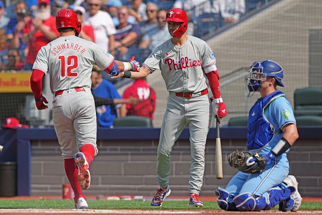 Rob Thomson has changed his tune on potentially rotating leadoff hitters