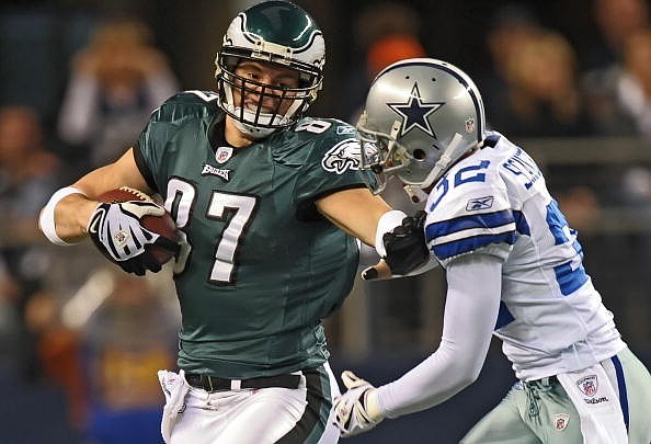 Brent Celek spent his entire 11-season NFL career with the Philadelphia Eagles. (Photo courtesy of Ocean City)