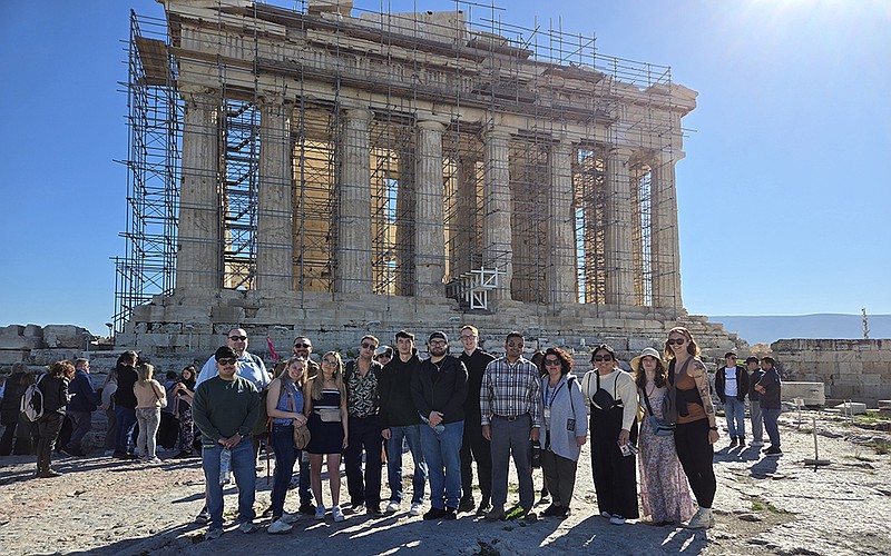 STOCKTON/Each spring a group of Stockton student veterans travel to Greece for a specialized seminar titled ‘Troy to Ithaca: A Soldier’s Journey Home.’