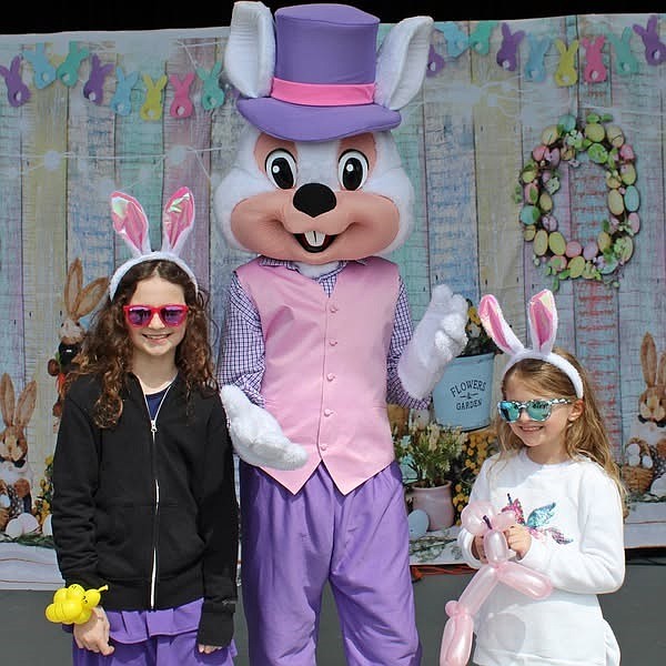 The Easter Bunny will be on hand for photos at the Spring Fling Family Fun Day. (Courtesy of Sea Isle City)
