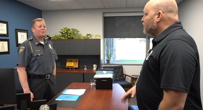(Credit: Screenshot of "Station Cribs" featuring Montgomery Township Police)