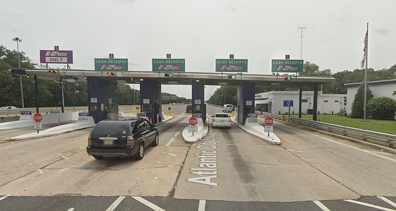 The Egg Harbor Toll Plaza (Credit: Google StreetView)