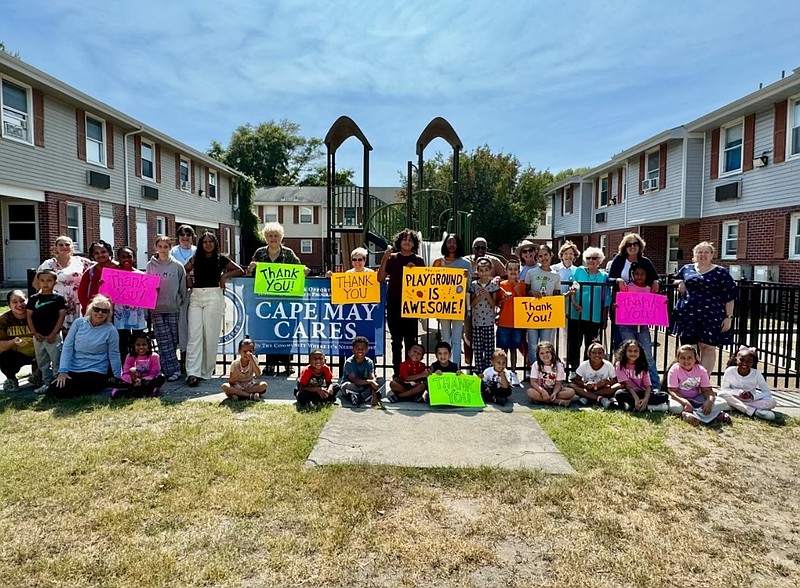 Children from Cape May Cares will be awarded beach tags on May 3 after earning them through workshops and seminars in the group’s Homework Help Program. (Photo courtesy of Cape May Cares)
