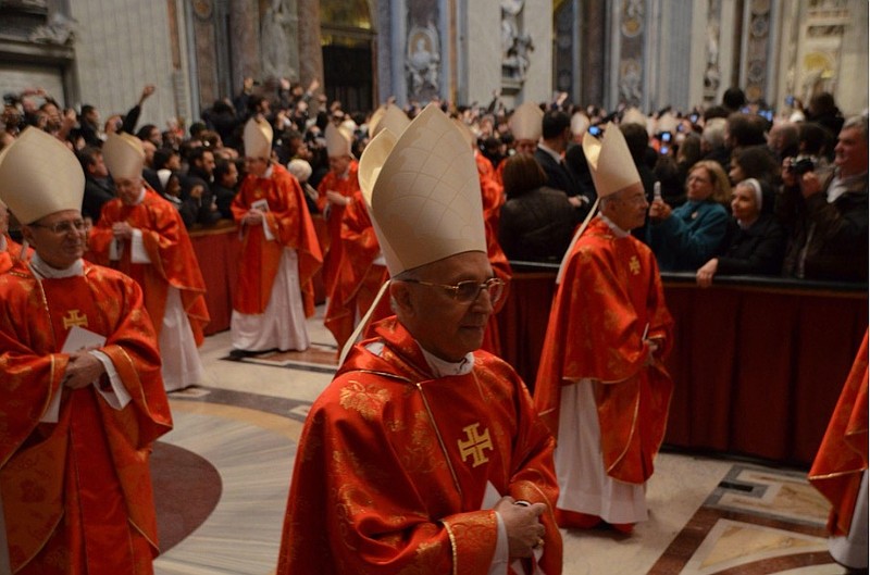 Who will be the next pope?
(Image Credit: Shutterstock at https://www.shutterstock.com/image-photo/inside-st-peters-basilica-vatican-city-2430458623)