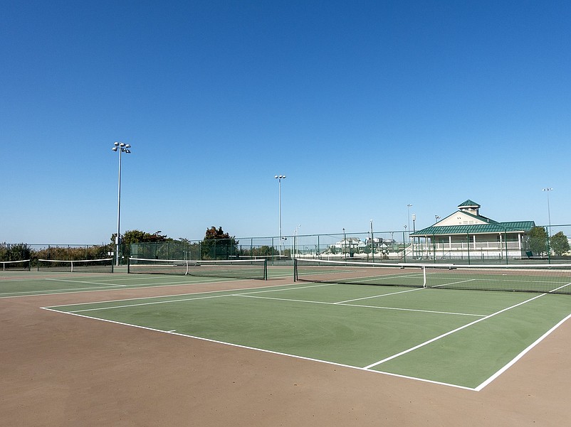 The tennis courts are located at the Dealy Field recreation and sports complex. (Photo courtesy of Sea Isle City Recreation Department)
