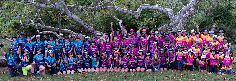 Teams from the 2024 Pennsylvania Interscholastic Cycling League (Credit: North Penn MTB)