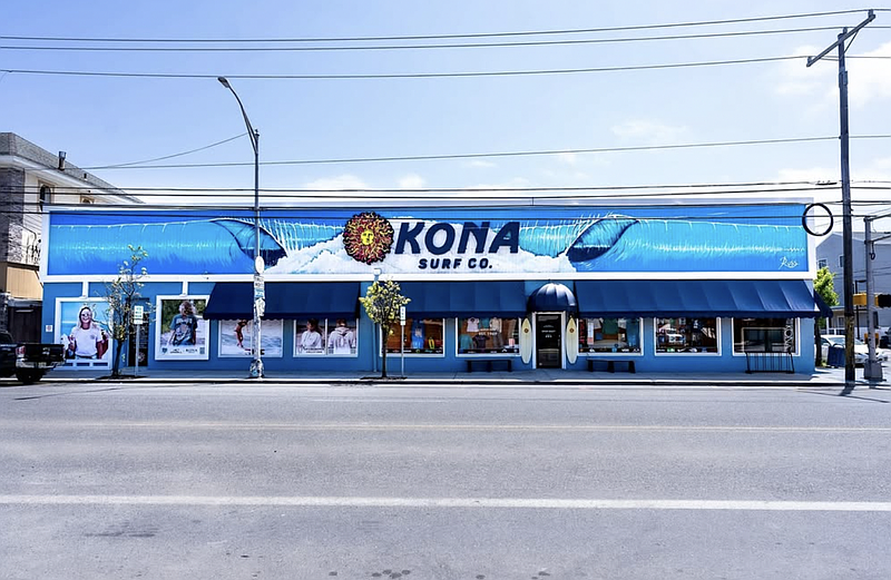 Each year, Kona Surf Company in Wildwood, New Jersey, prepares for the rush of Memorial Day Weekend by bringing in new products and increasing inventory. (Credit: Kona Surf Co's Instagram page)
