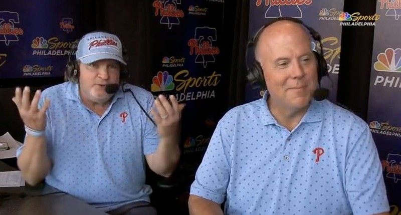 John Kruk will be back in the booth next week. (NBC Sports Philadelphia)