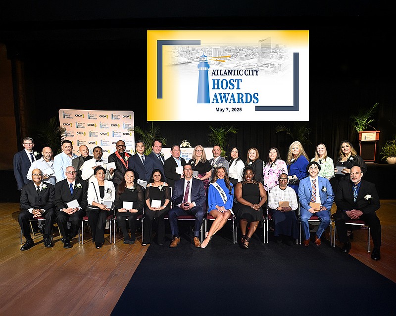 CRDA/The Casino Reinvestment Development Authority and Visit Atlantic City recognized 135 individuals for their exemplary service to visitors at the 26th Annual Atlantic City Host Awards and Spirit of Hospitality Award, held Wednesday, May 7, 2025, in the Adrian Phillips Theater at Jim Whelan Boardwalk Hall.