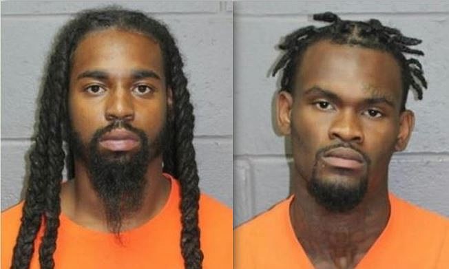 Nasir Donaldson, left, and Daniel Smith