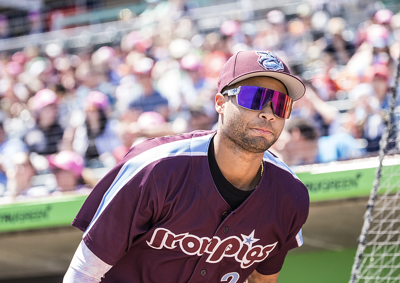 Justin Crawford is one of the top prospects in the Phillies organization. (Cheryl Pursell)