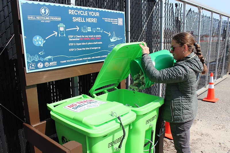 Get rid of your old oyster and clam shells at the Shelter Road Recycling Center in Ocean City. (Photo courtesy of Ocean City)
