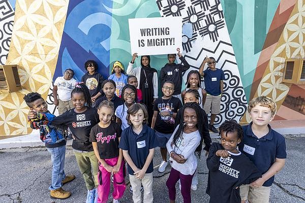 Being able to write their own stories is a transformative experience
for kids (Credit: Mighty Writers)