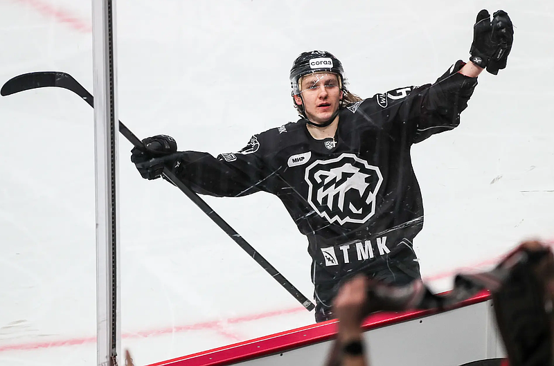 Maxim Shabanov (Credit: Chelyabinsk Traktor Hockey Club)