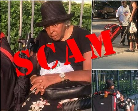 A post about a woman possibly suffering from dementia and stranded in Somers Point is part of a longtime Facebook scam.