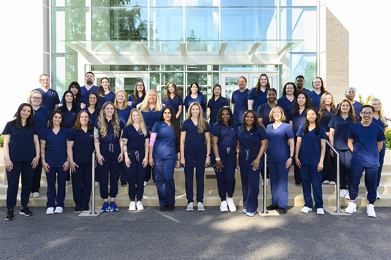 Credit: Montgomery County Community College celebrated the graduation of 38 nurses during a special pinning ceremony on May 19 at the Blue Bell Campus. (Photo by Linda Johnson).