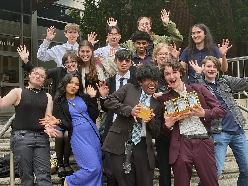 North Penn Television student winners (Credit: NPSD)