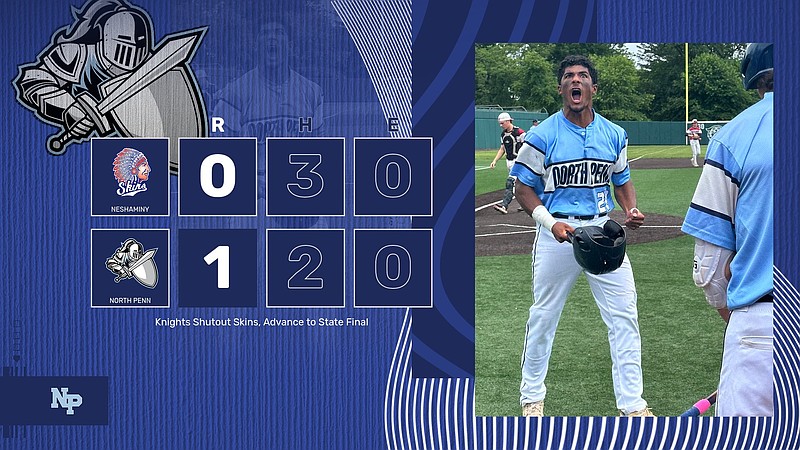 (Credit: https://www.thereporteronline.com/2025/06/09/piaa-6a-baseball-lugaras-3-hit-shutout-grattans-rbi-double-sends-north-penn-past-neshaminy-in-state-semifinals/)