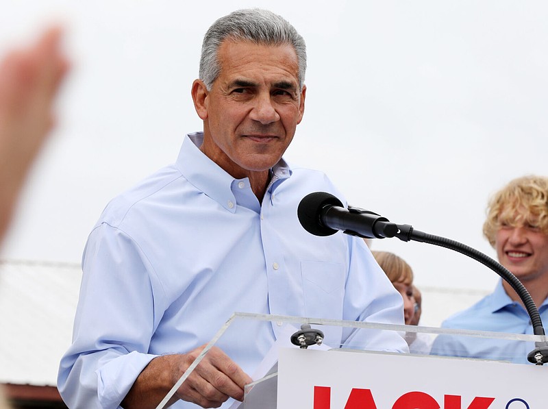 Jack Ciattarelli, who ran unsuccessfully for governor twice before, will be the GOP nominee for governor in November, the AP says. (Photo by Amanda Brown for New Jersey Monitor)