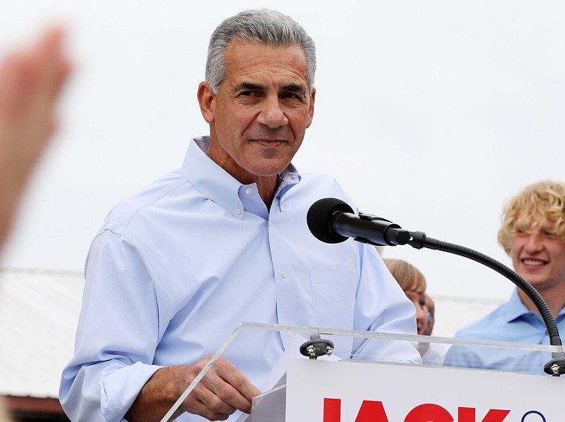 Jack Ciattarelli, who ran unsuccessfully for governor twice before, will be the GOP nominee for governor in November, the AP says. (Photo by Amanda Brown for New Jersey Monitor)