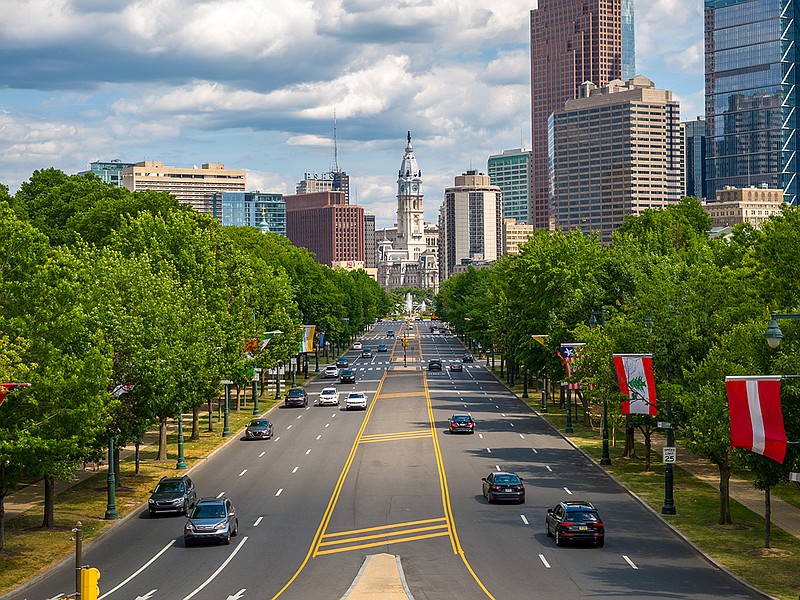 Thousands of rallies across the nation are planned for Saturday in protest of the Trump administration's policies, including Philadelphia's "No Kings Protest.” (Credit: Visit Philly)