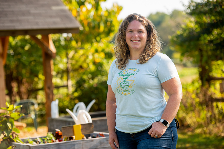 Julie McCabe is executive director of Pennypack Farm &amp; Education
Center (Source: Pennypack Farm & Education Center).