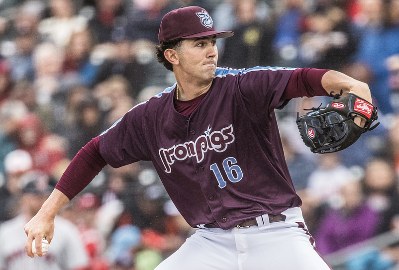Andrew Painter is the top prospect in the Phillies' organization. (Cheryl Pursell)