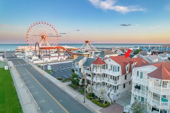 Airbnb advertises a home for rent close to the Ocean City Boardwalk. (Photo courtesy of Airbnb)