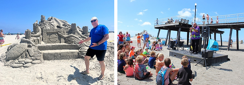 Wildwood Crest will hold its annual Sand Sculpting Festival July 11, 2025.