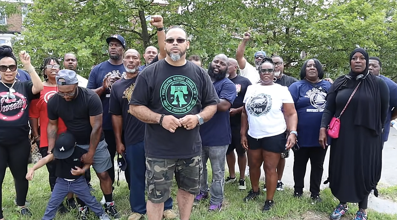AFSCME District Council 33 President Greg Boulware said in a video posted Saturday on social media that the union's members are deserving of their "fair share." As of Monday morning, no agreement in the strike negotiations has been reached. (Credit: AFSCME District Council 33 Facebook)