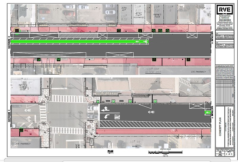 PROVIDED/Revised Washington Avenue streetscape rendering