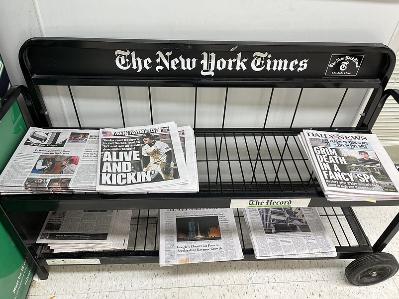 Public entities no longer are required to publish meeting notices in newspapers under a new law Gov. Phil Murphy signed on June 30, 2025. (Photo by New Jersey Monitor)