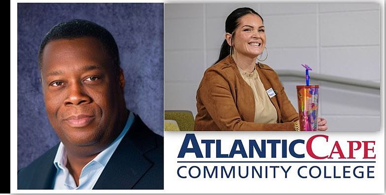 Sherwood Taylor and Jill Acevedo (Atlantic Cape Community College)