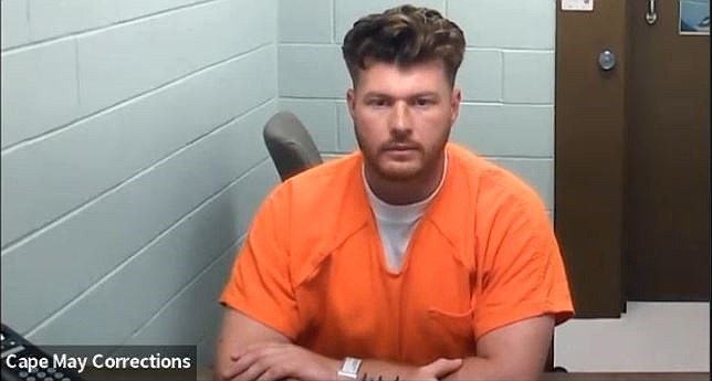 Franklin C. Zeigler, of the Villas section of Lower Township, faces animal cruelty charges for allegedly decapitating a seagull in 2024. The photo is from a May 2025 court hearing involving separate charges of aggravated assault against Zeigler.