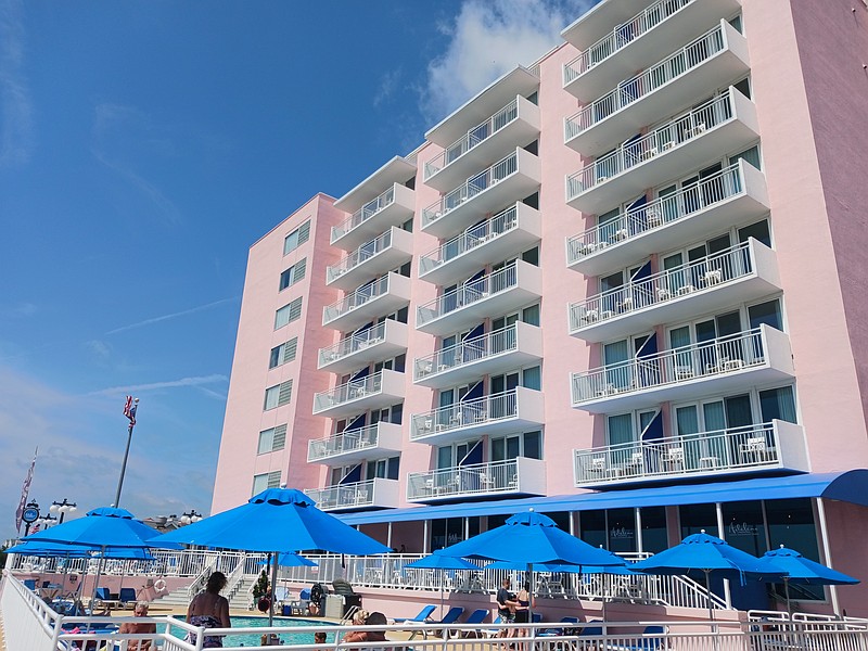 The local occupancy tax will not apply to Ocean City's hotels and motels, such as the Port-O-Call hotel pictured here.