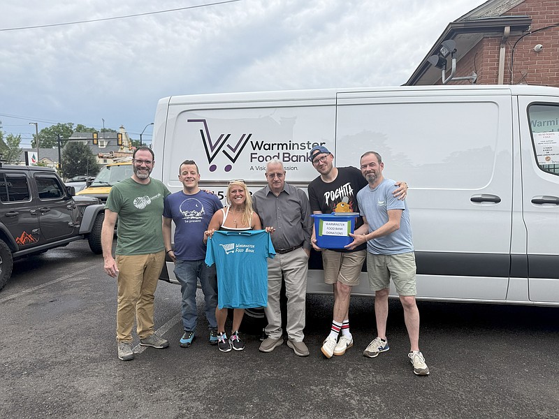 Warminster Food Bank is seeking dedicated volunteer van drivers to help collect vital food donations from area retailers. (Credit: Warminster Food Bank)