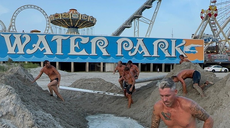 The Navy SEAL Challenge is an intense and exhilarating test of physical endurance and mental toughness. (Photo courtesy of the Greater Wildwoods Tourism Improvement and Development Authority)