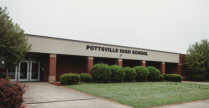 The Pottsville Area School District raises approximately $8,541 in local school revenue per student, indicating it is inadequately funded. (Credit: Pottsville School District)