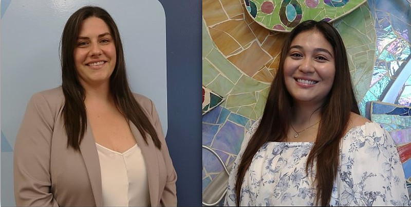 Kori Moceus, left, and Gwendolyn Robledo Torres