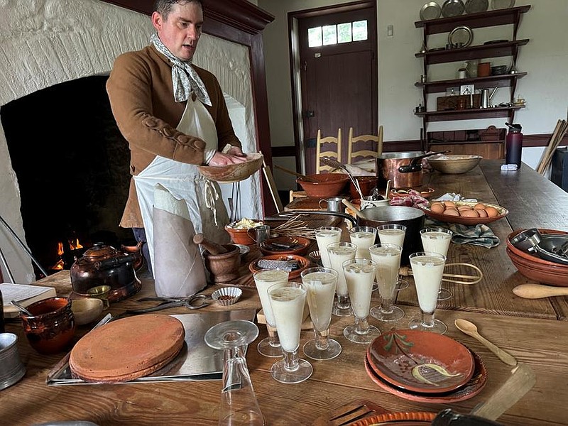 See what's cooking in a colonial kitchen on Saturday, August 16 at Pottsgrove Manor.
