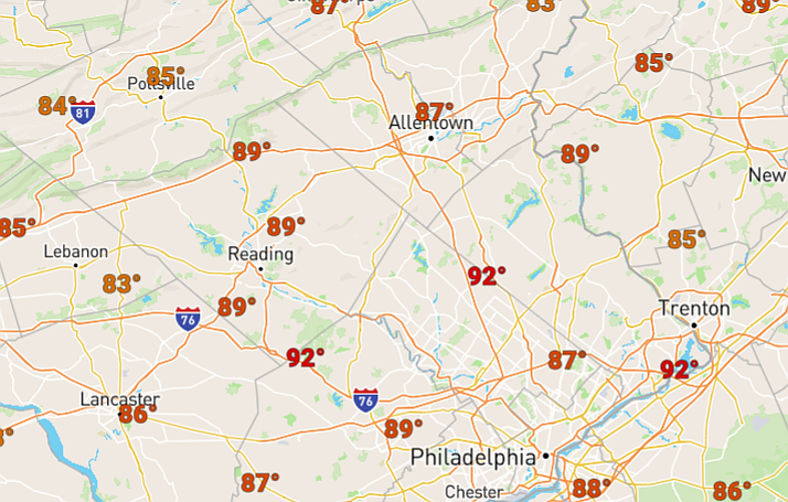 Credit: Screenshot/wunderground.com