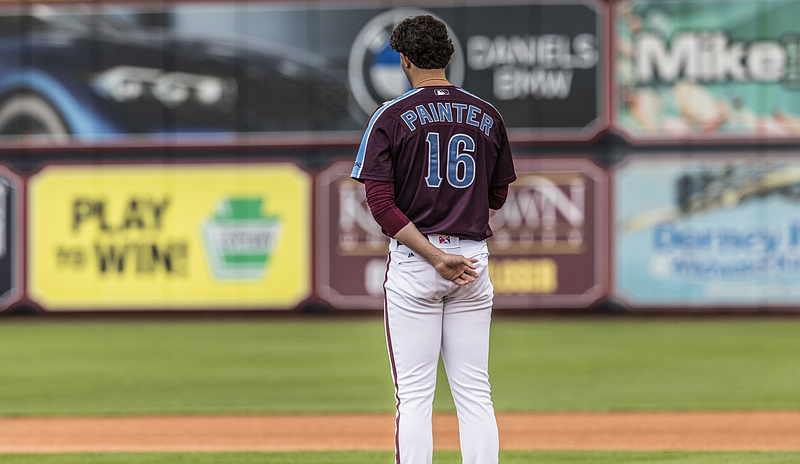 Andrew Painter is the No. 1 prospect in the Phillies' organization. (Cheryl Pursell)