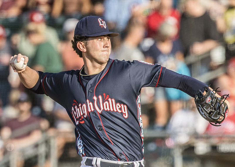 Andrew Painter remains the top prospect in the organization for the Phillies. (Cheryl Pursell)