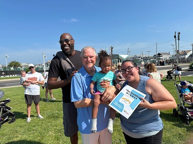 The Waddle Winner is Akira Carter, 21 months, from Vineland. (Photos courtesy of the Greater Wildwoods Tourism Improvement and Development Authority)